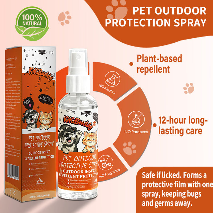 Pet Outdoor Insect Repellent and Fur Care Spray 120ml