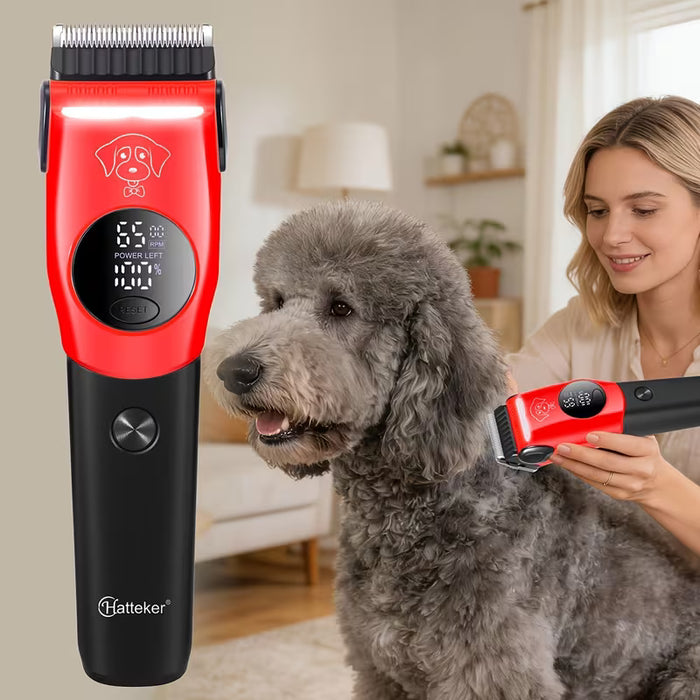 Professional Dog Hair Clipper — Cordless Rechargeable